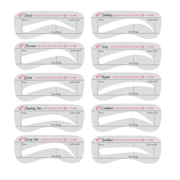 MAGICAL EYEBROW STYLE Eyebrow Stencils - Picture 4 of 9